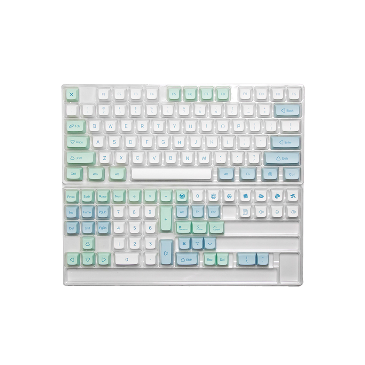 Set Keycap Keycool Mint PBT